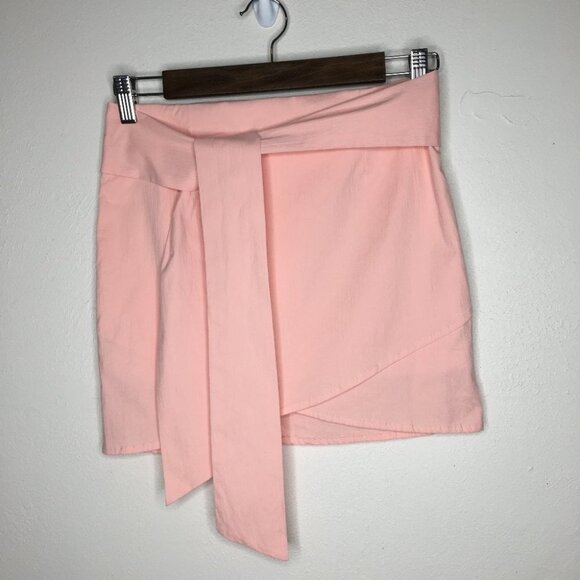 Fashion Nova Rainbow Peach Mini Size Small Skirt - Picture 8 of 8